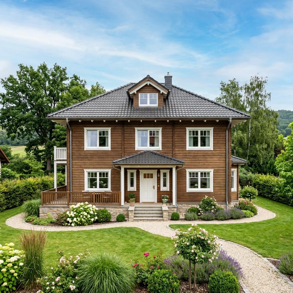 Amerikanisches Haus Boston 172 von Greenville — Holztafelbau mit rund 172 m²