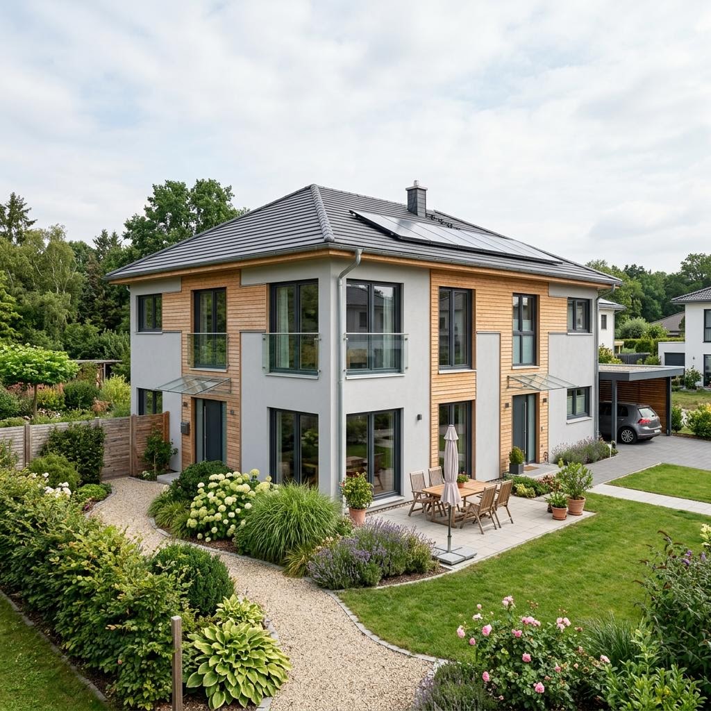 Bärenhaus Zweifamilienhaus Kajüte Zwei 196 – Fertighaus Preis pro m²