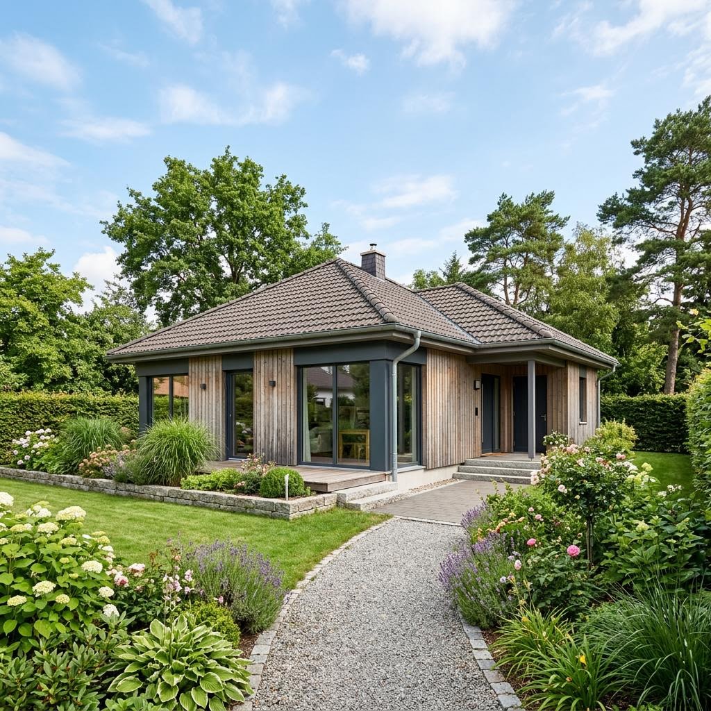 Bungalow Bungalow 132 von Hanlo Haus — Fertighaus mit rund 132 m²