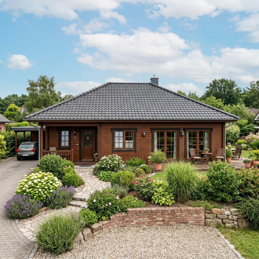 Bungalow Bungalow 98 von Suckfüll Energiesparhaus — Holztafelbau mit rund 98 m²