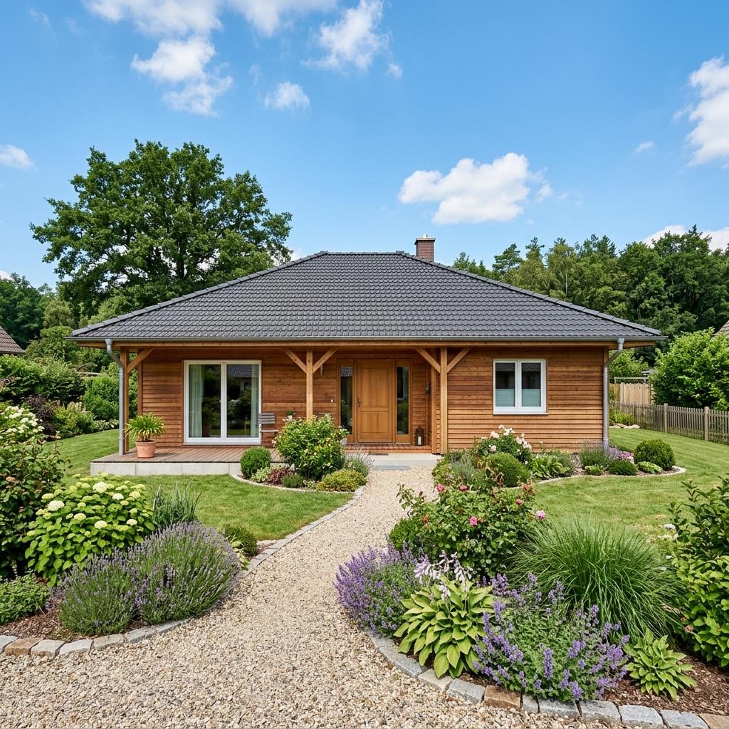 Bungalow Bungalow S118 COMFORT von Vario-Haus Deutschland — Holztafelbau mit rund 118 m²
