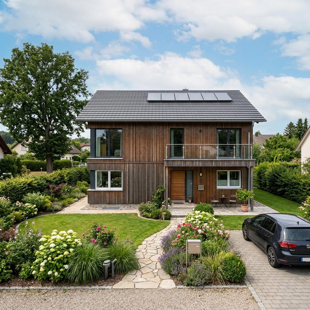 Einfamilienhaus Trend 148 von Bärenhaus — Fertighaus in Holztafelbau mit rund 148 m²