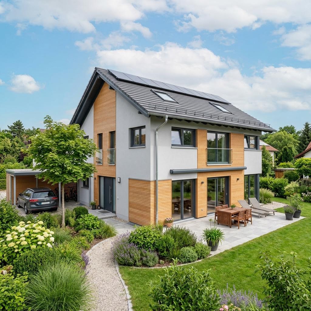 Einfamilienhaus FANTASTIC 178 V3 von Bien-Zenker — Holztafelbau mit rund 178 m²