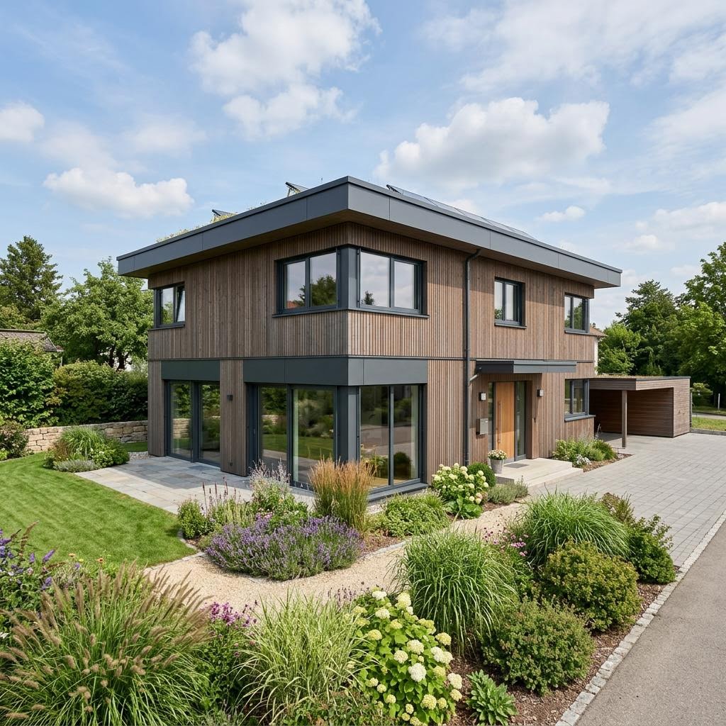 Einfamilienhaus Gemello FD 168 von Büdenbender Hausbau — Fertighaus mit rund 168 m²