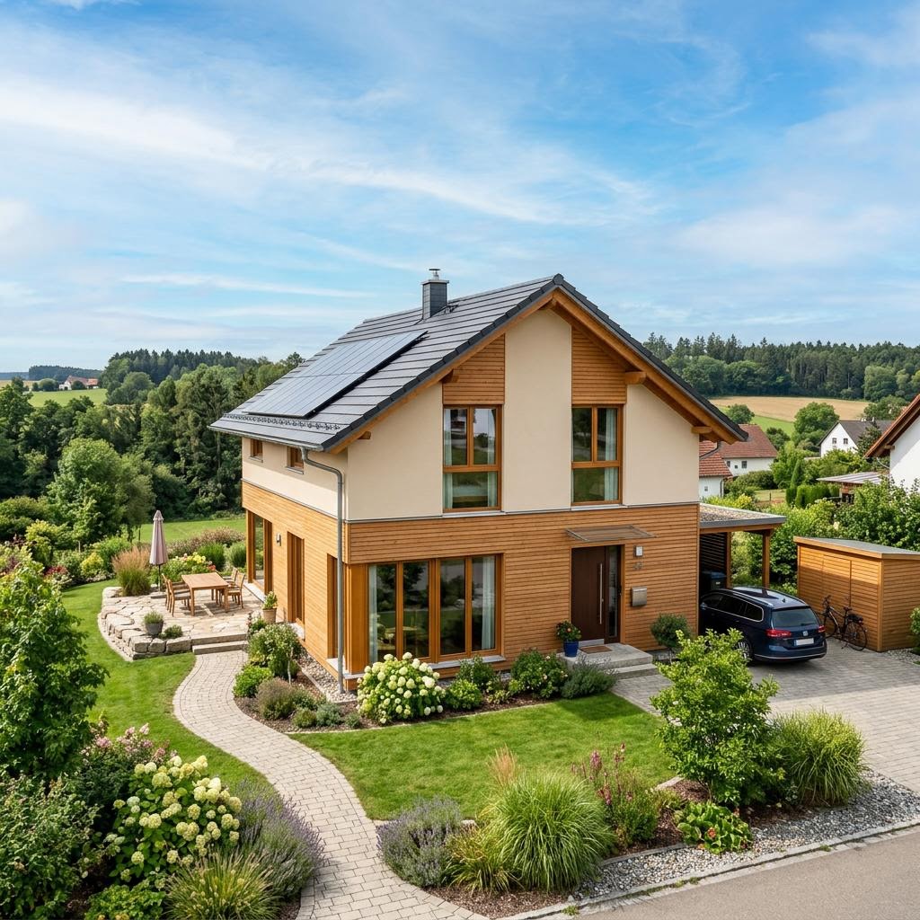 Einfamilienhaus VIO 400 von FingerHaus — Holztafelbau mit rund 160 m²