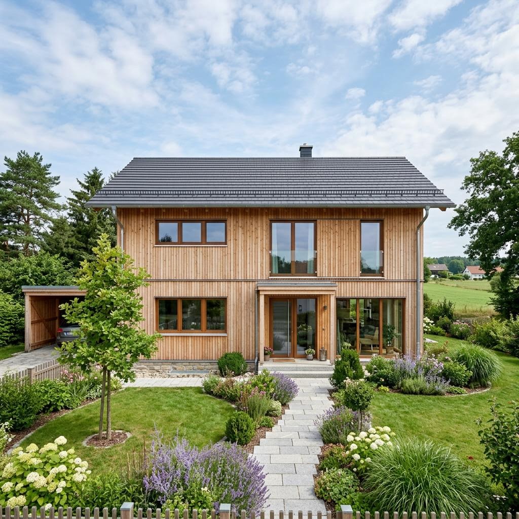 Ausbauhaus Vita 140 Ausbau von Hanlo Haus — Fertighaus mit rund 140 m²