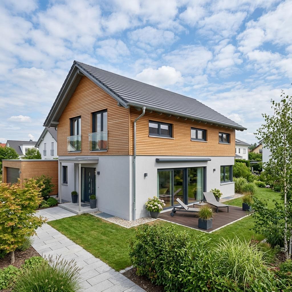 Einfamilienhaus SELECT 150 von Hartl Haus — individuell planbares Echtholz-Fertighaus mit 150 m²