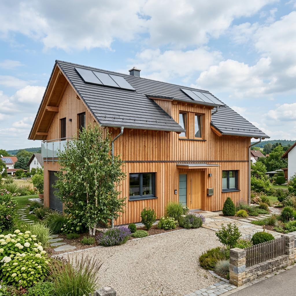 Einfamilienhaus Homestory 164 von LEHNER HAUS — Fertighaus in Holztafelbau mit rund 164 m²