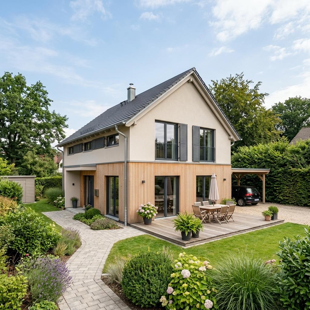 Einfamilienhaus Generation 5.5 147 von WeberHaus — Holztafelbau mit rund 147 m²