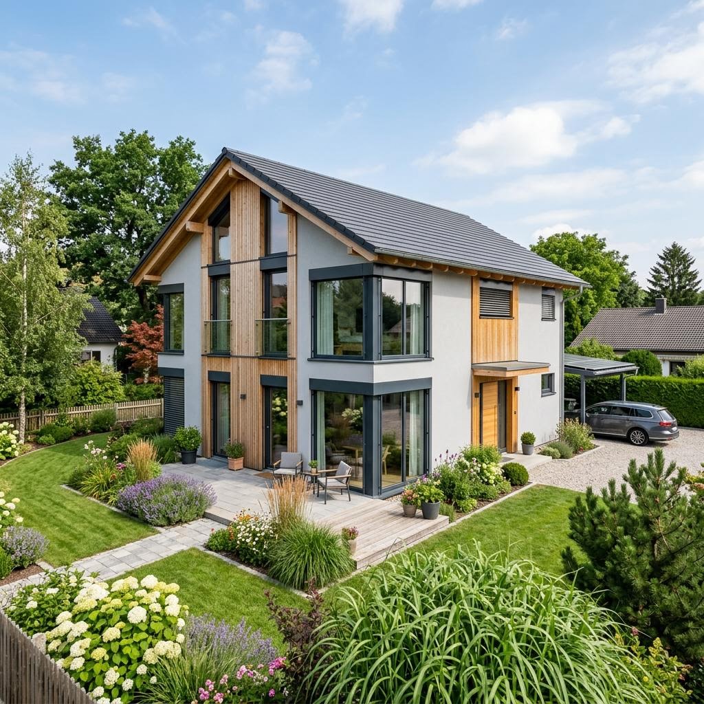 Einfamilienhaus Sunshine 125 von WeberHaus — Holztafelbau mit rund 125 m²
