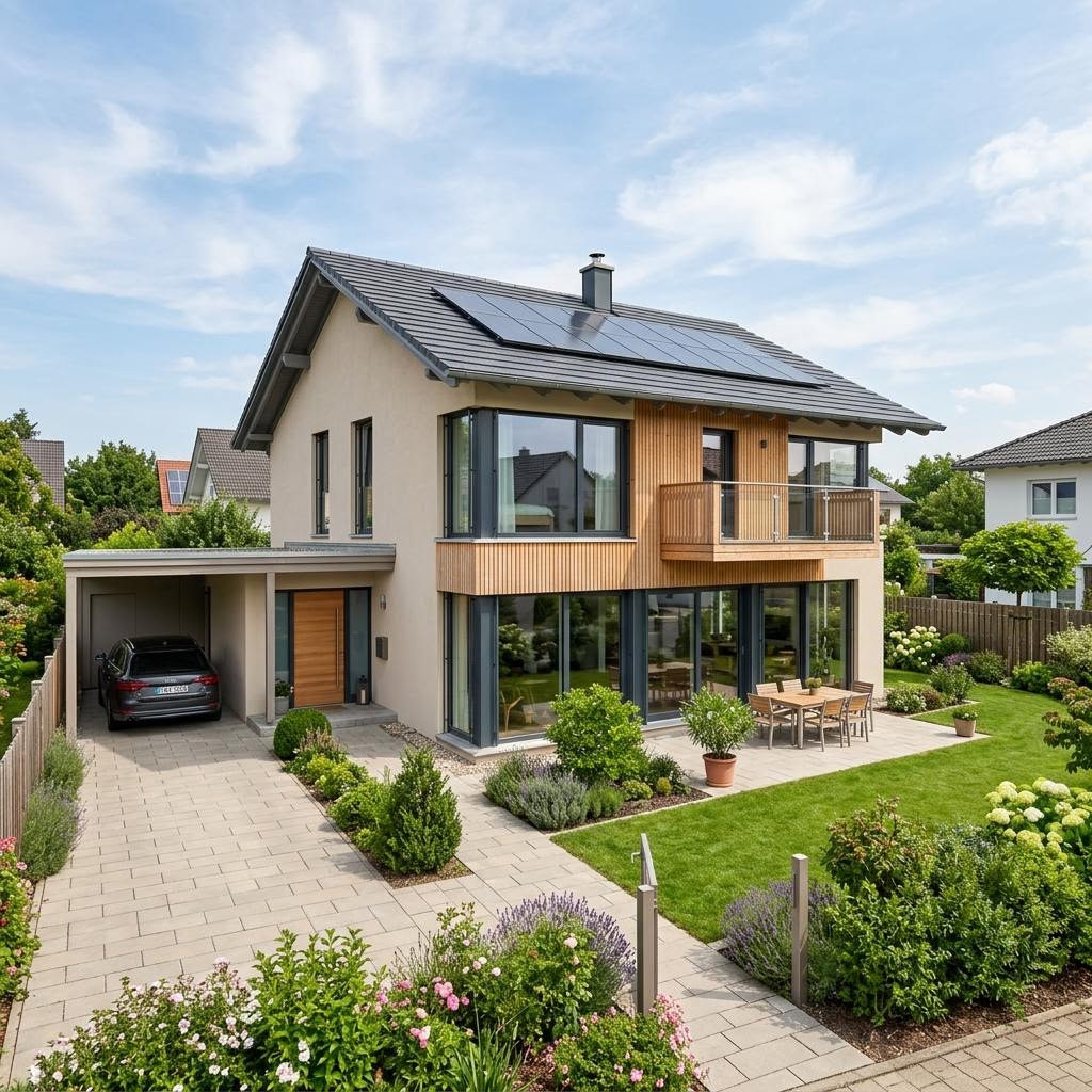 Einfamilienhaus Sunshine 136 von WeberHaus — Holztafelbau mit rund 136 m²