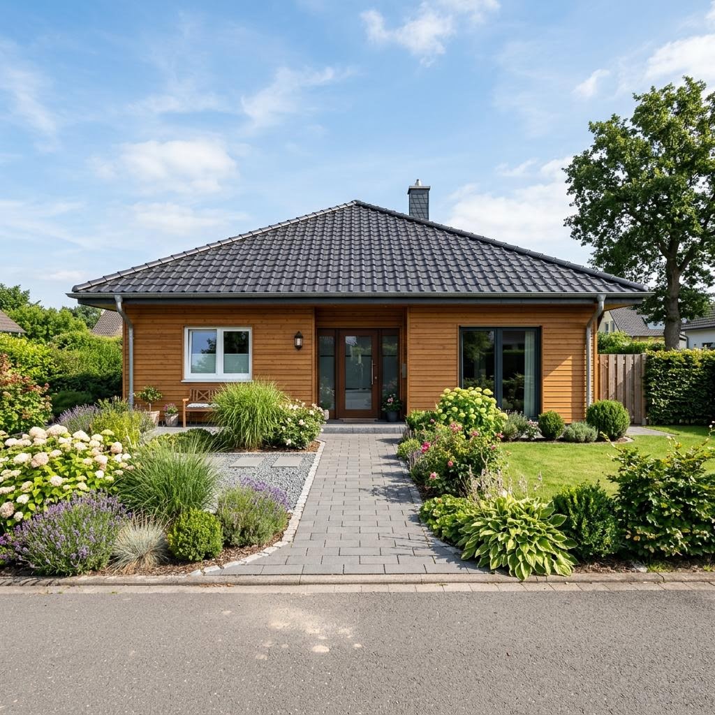 Bungalow Bungalow 108 von ELK Haus — Fertighaus mit rund 108 m²