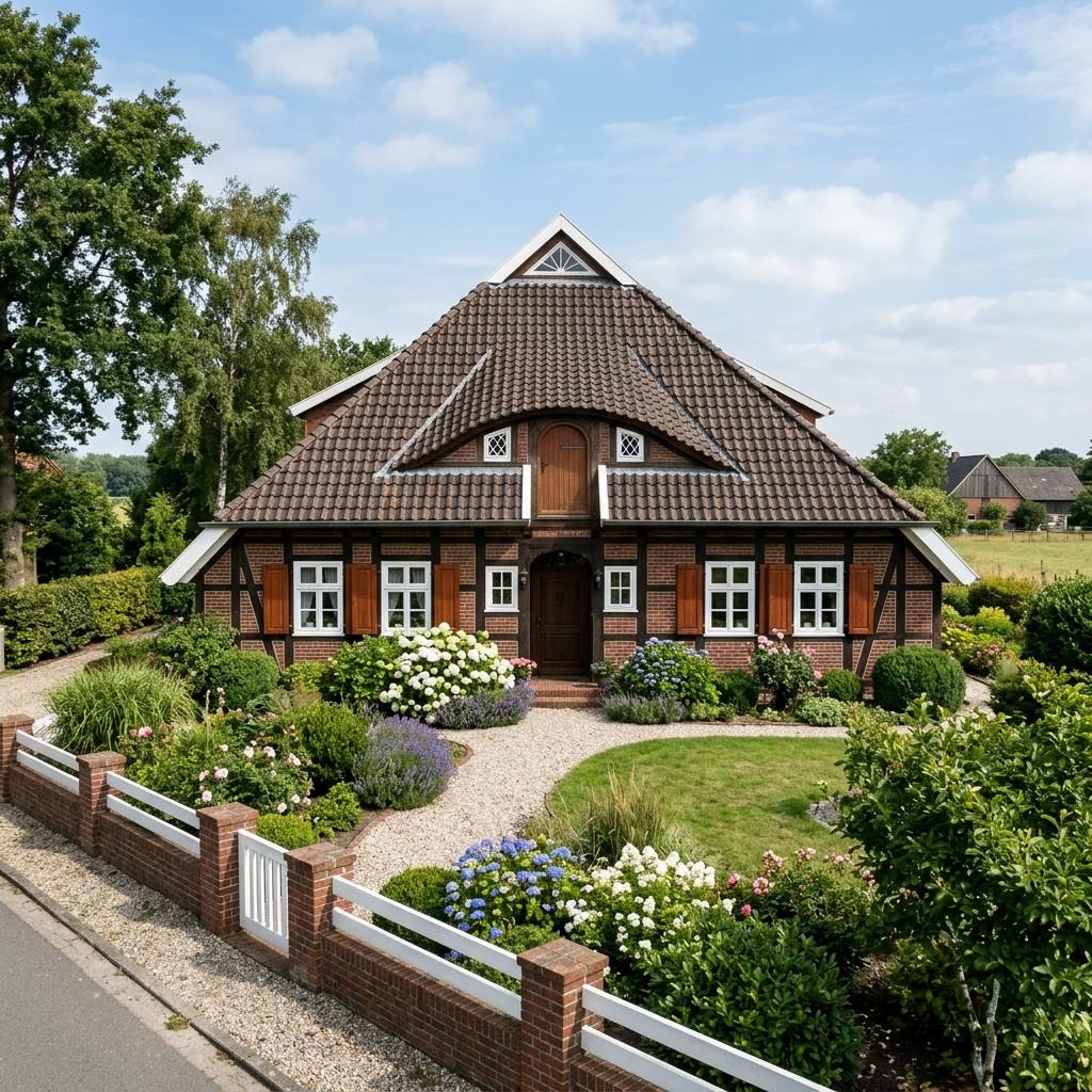 Friesenhaus Friesenhof 138 von Nordic Haus — Holzhaus mit rund 138 m²