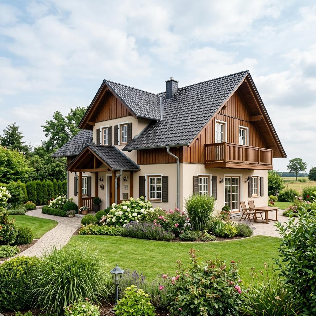 Landhaus Landhaus L 155 von Haas Haus — Holztafelbau mit 155 m²