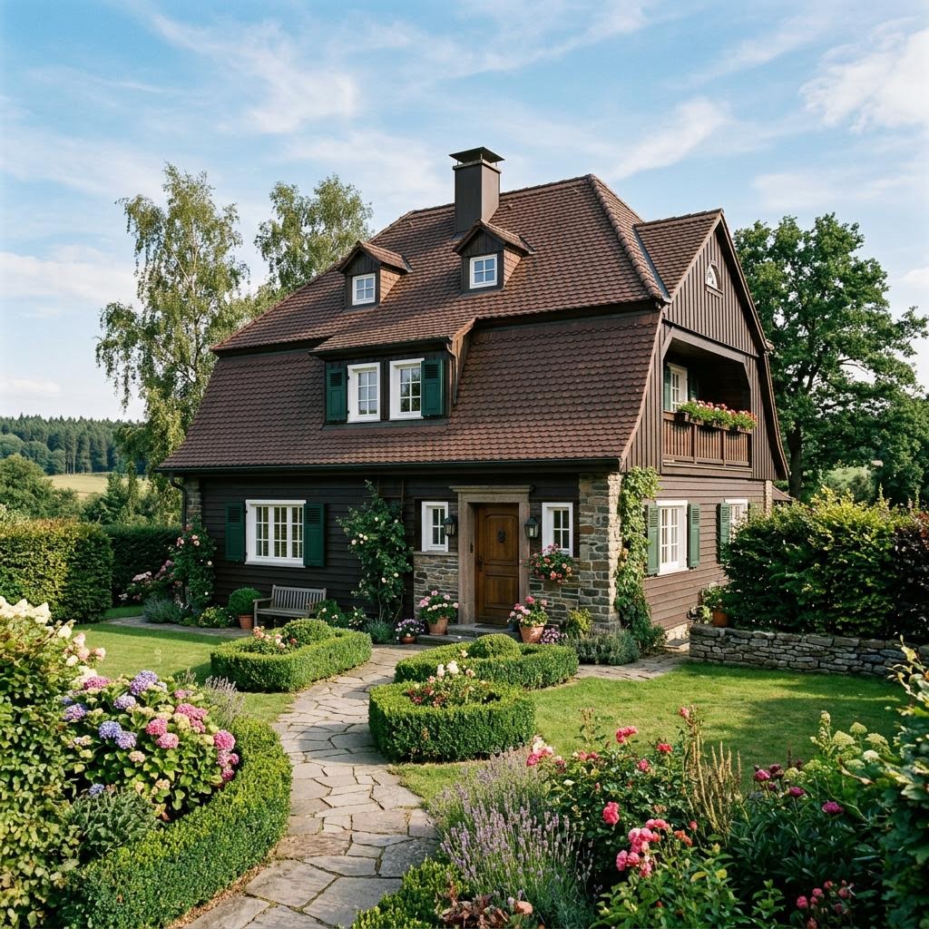 Landhaus Landhaus Inntal 158 von Chiemgauer Holzhaus — Holzhaus in Holztafelbau mit rund 158 m²