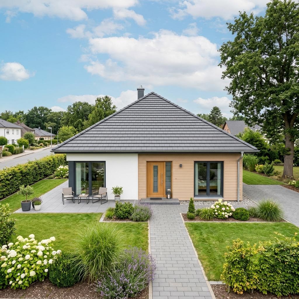 Singlehaus Singlehaus Solo 88 von RENSCH-HAUS — Zeltdach, 88 m²