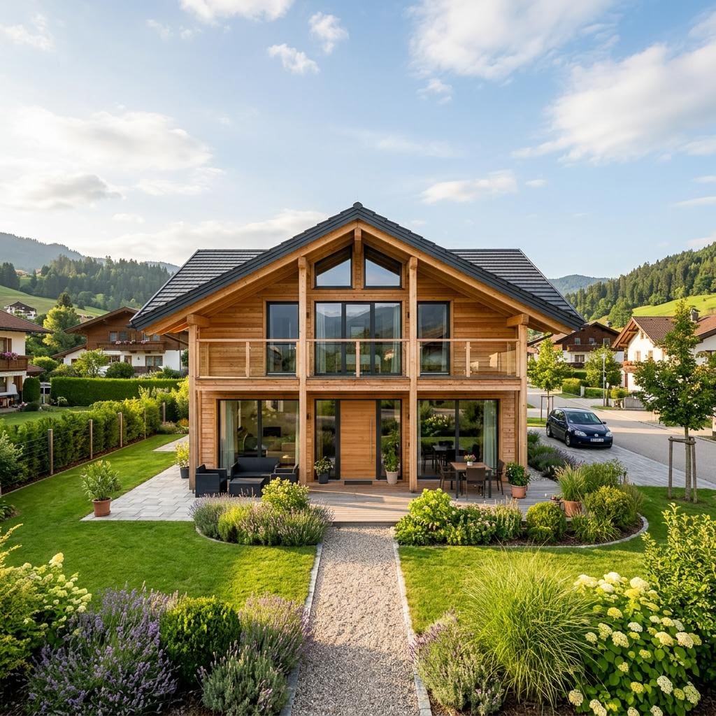 Rubner Haus Chalet Gröden – Fertighaus Preis pro m²