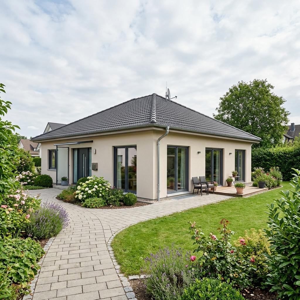 Bungalow SH 117 B Var. A1 von ScanHaus Marlow — Holztafelbau mit 117 m²