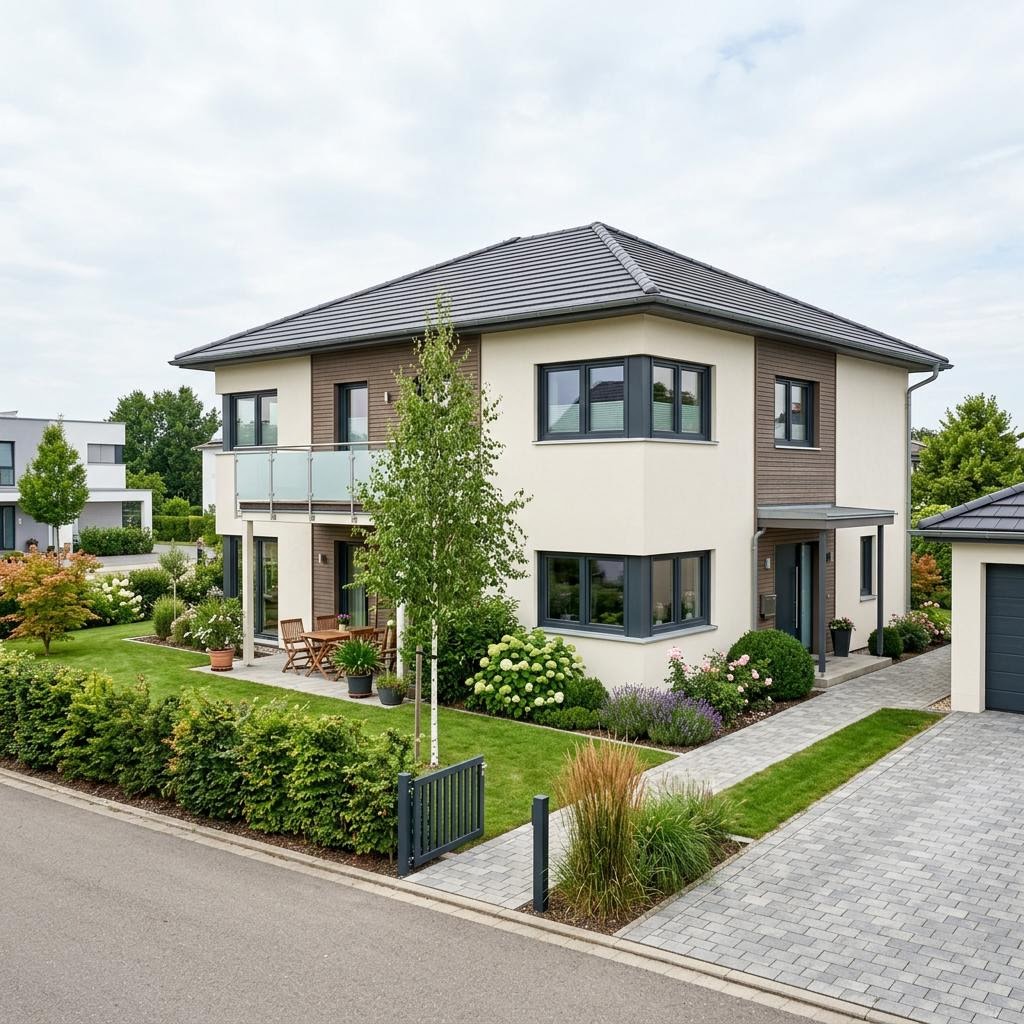 Ausbauhaus Selection-E-166 von Schwabenhaus — Holztafelbau mit 147 m²