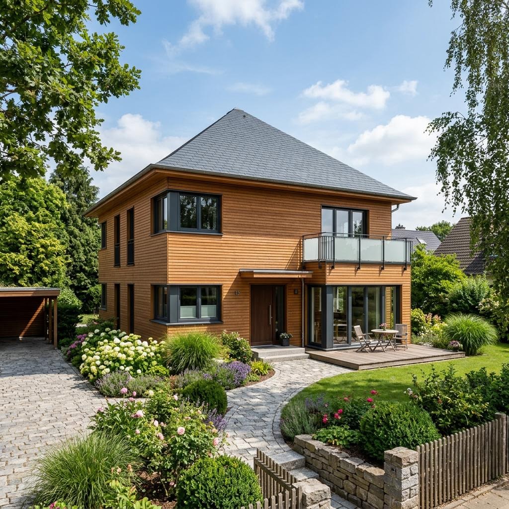 Stadtvilla Classic 186 von Danwood — Fertighaus mit rund 186 m²