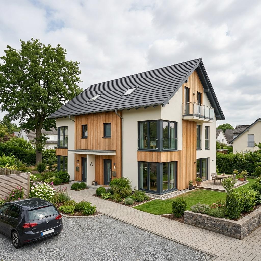Zweifamilienhaus Zweifamilienhaus Domizil 186 von STREIF Haus — Satteldach, 186 m²
