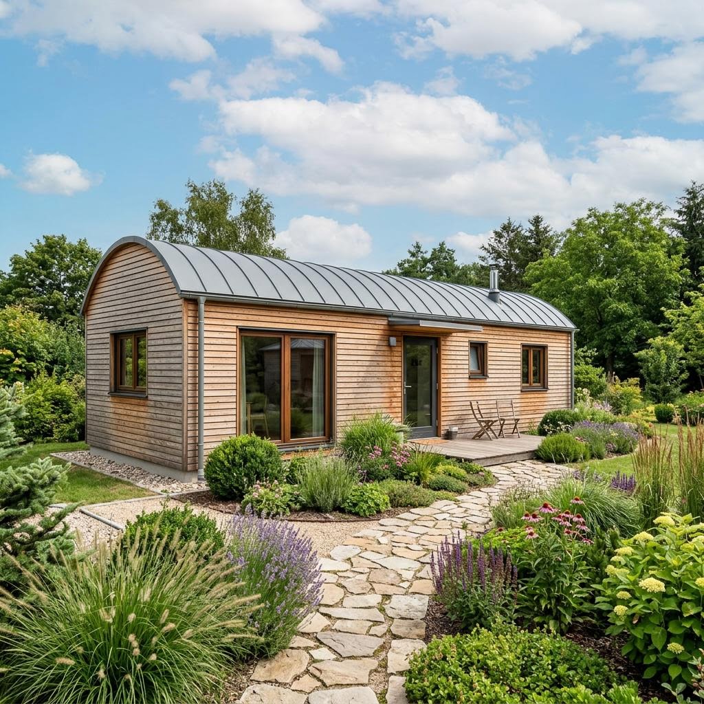 Tiny House Tiny Autark 40 von Wohnwagon — Massivholzbau mit rund 40 m²