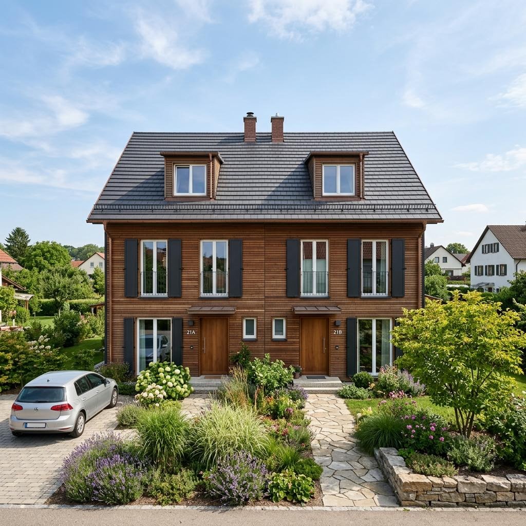 Zweifamilienhaus Twin Invest 224 von Keitel-Haus — Fertighaus mit rund 224 m²